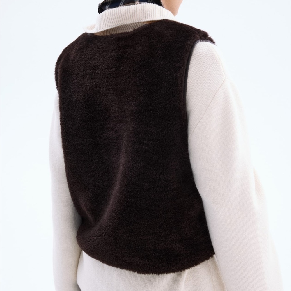 Fluffy H&M Vest NWT - Picture 3 of 7